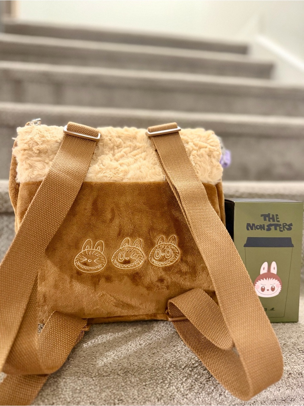 🎒𝐀𝐔𝐓𝐇𝐄𝐍𝐓𝐈𝐂 𝐏𝐨𝐩𝐦𝐚𝐫𝐭 𝐓𝐡𝐞 𝐌𝐨𝐧𝐬𝐭𝐞𝐫𝐬 𝐅𝐮𝐳𝐳𝐲 𝐁𝐚𝐜𝐤𝐩𝐚𝐜𝐤 𝐚𝐧𝐝 𝐓𝐡𝐞 𝐌𝐨𝐧𝐬𝐭𝐞𝐫𝐬 𝐂𝐨𝐟𝐟𝐞𝐞 𝐂𝐮𝐩🎒 - Picture 4 of 4